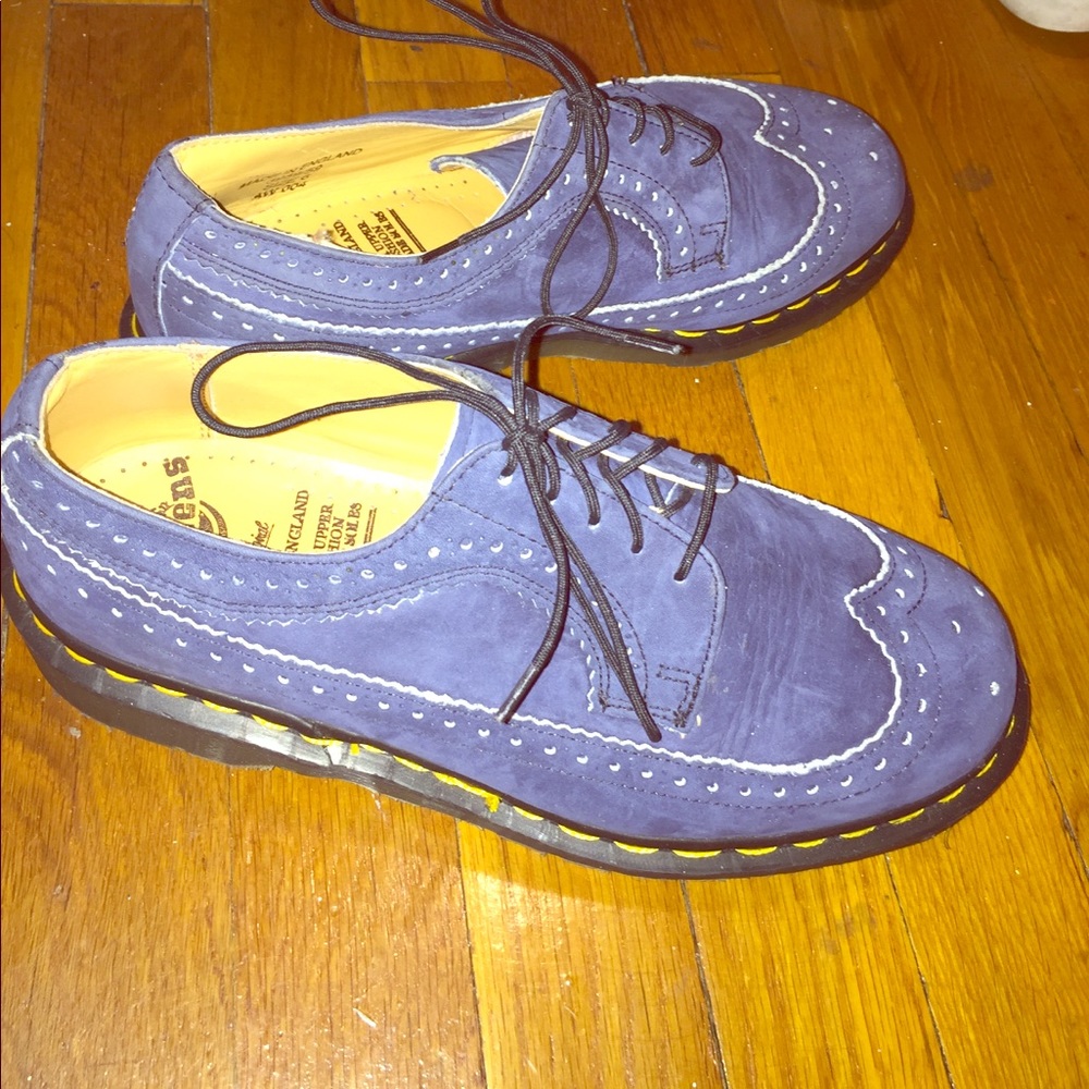 ✨Blue Oxford Dr. Martens