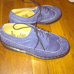✨Blue Oxford Dr. Martens