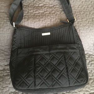 Vera Bradley basic black Mother's Day out purse