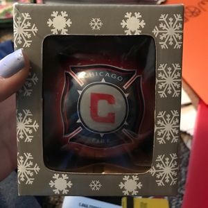 Chicago Fire Christmas ornament