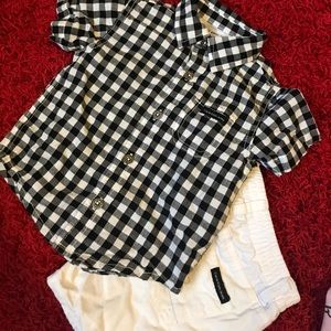 Boys Calvin Klein Two Piece Outfit