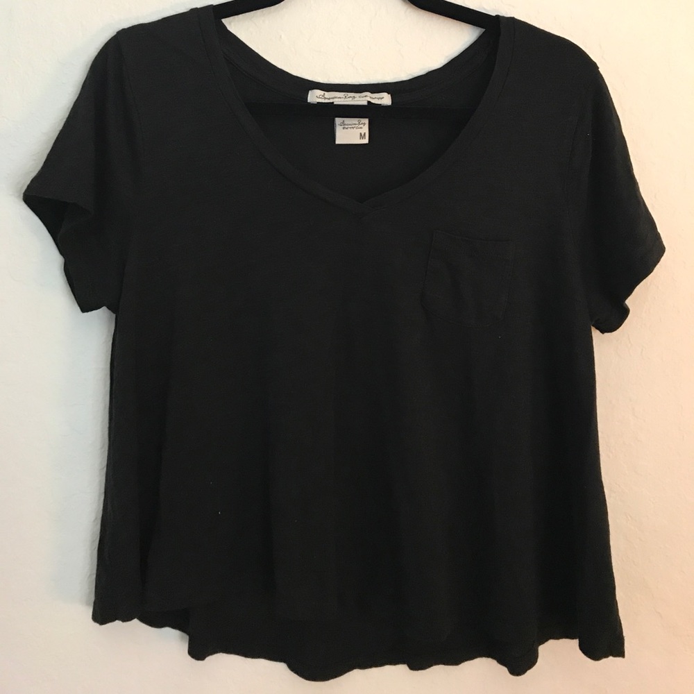 AMERICAN RAG CROP TSHIRT