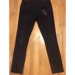 SOLD R13 Kate Skinny Jeans, Washed Black, Size 29