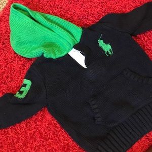 Boys Polo Hoodie