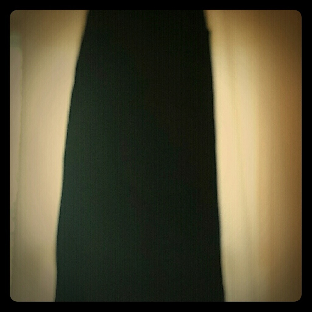 Suede skirt