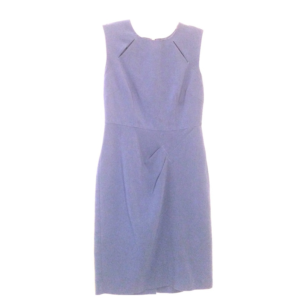 The Limited sleeveless blue sheath dress