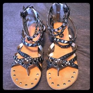 ShoeWoo studded strappy sandal