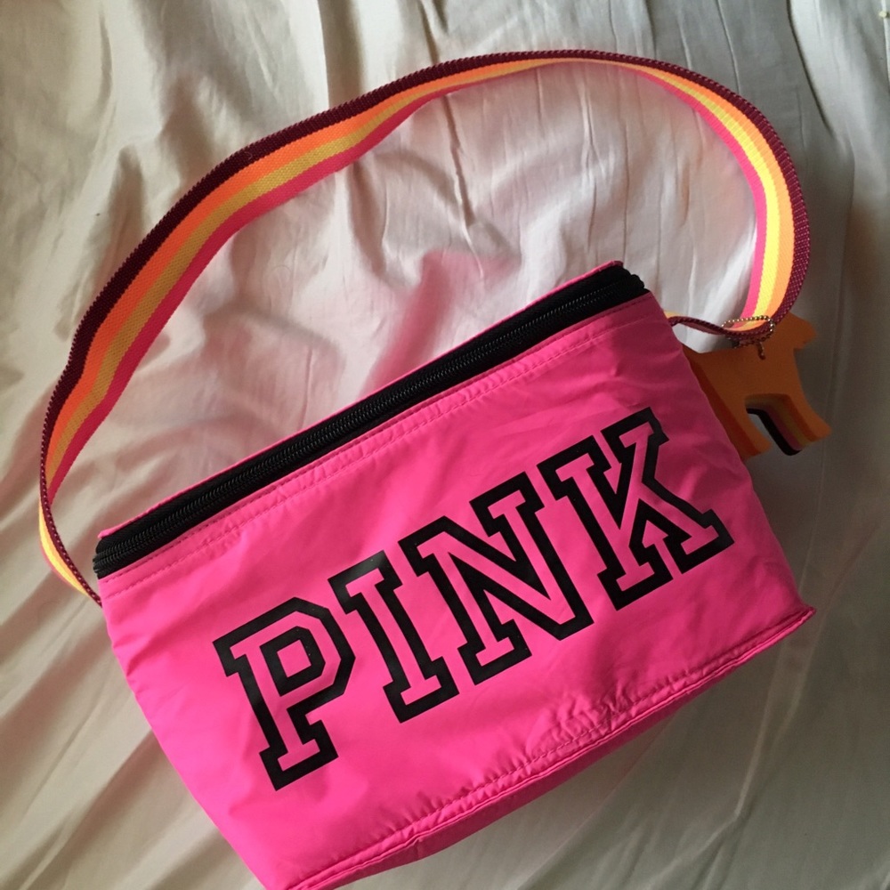 VS PINK COOLER/LUNCH BOX