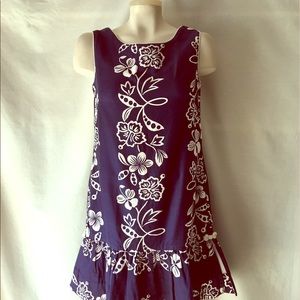 Hawaiian Andrade Resort Shop Dress Made Hawaii 60s