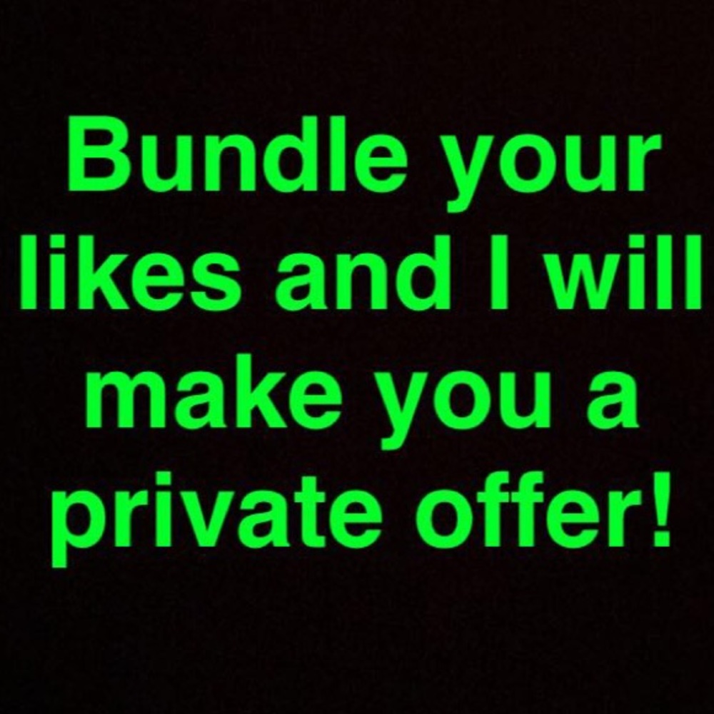 If you make a bundle, I will send you an offer!