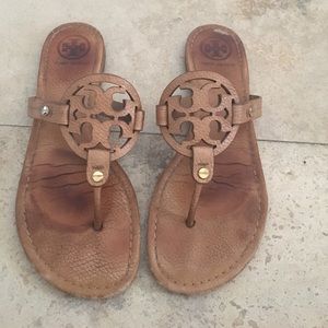Tory burch miller sandals TAN
