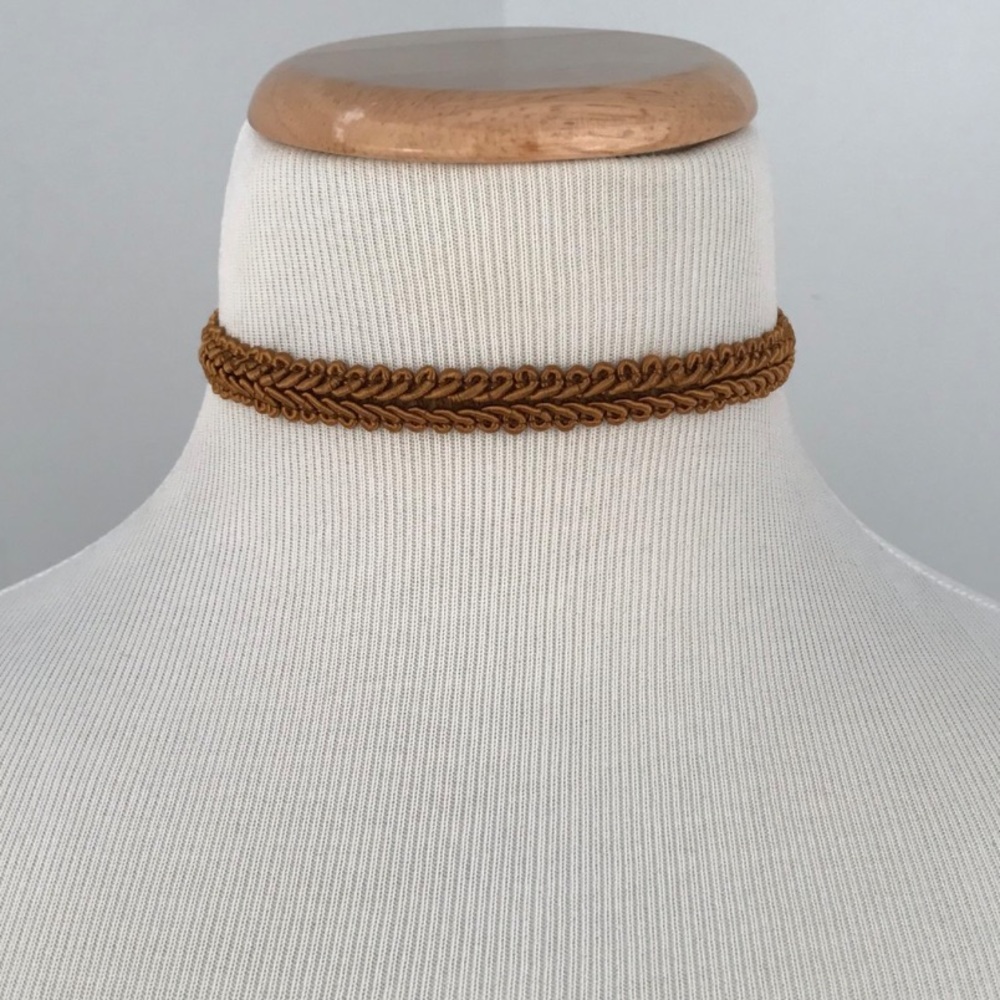 Tan Braided Choker