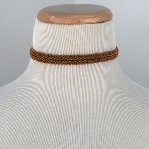 Tan Braided Choker