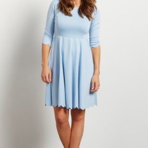 Pink blush maternity dress new with tags