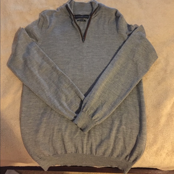 100% wool gray sweater from Zara Man. - Picture 1 of 3
