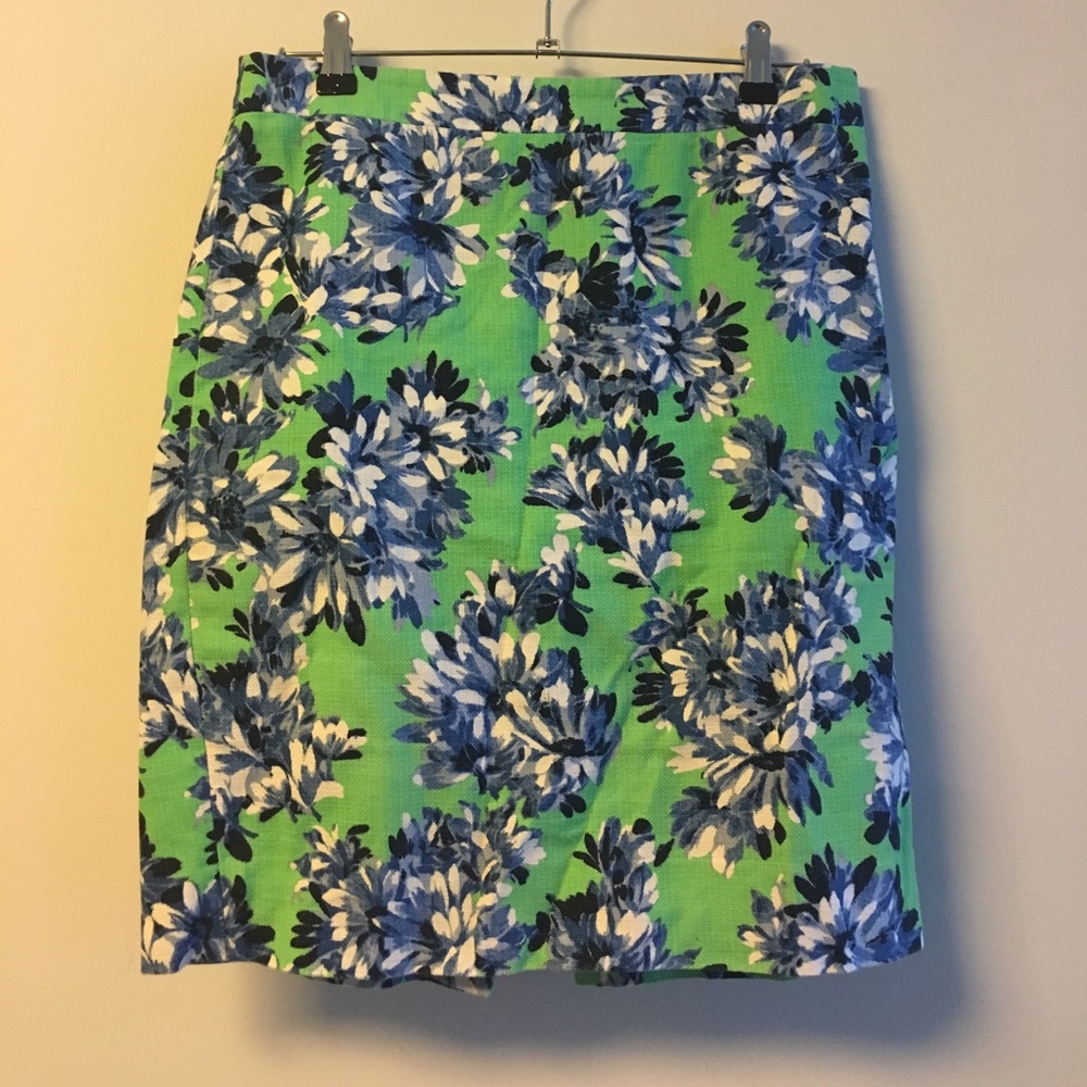 J.Crew Floral Skirt
