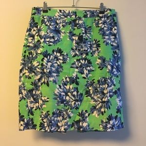 J.Crew Floral Skirt