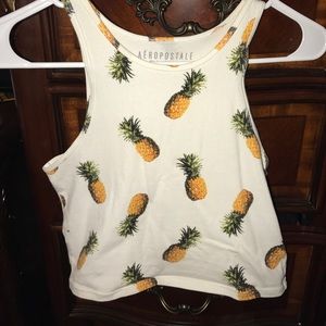 Pineapple crop top!
