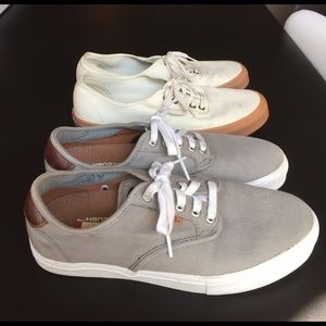 2 pairs of Vans Size 10 skate shoes (lightly worn)