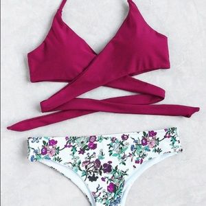Floral Printed Bikini