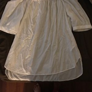 White linen MK shirt