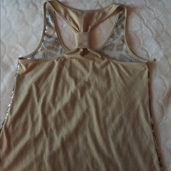 Cheetah sequin Print Racer Back Tank - Picture 5 of 6