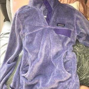 patagonia snap-up sweater