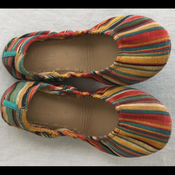 tieks sunset stripe