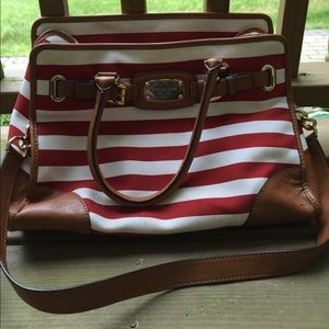 Authentic Michael Kors Lg Hamilton nautical style