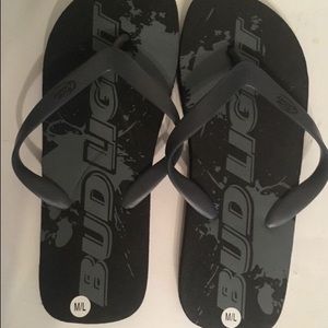 Bud Light Beer Thong Flip Flops