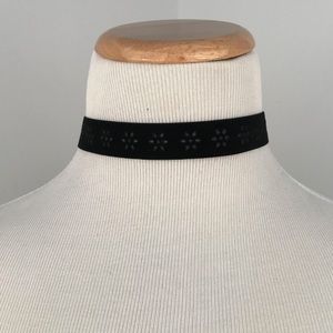 Black Eyelet Choker