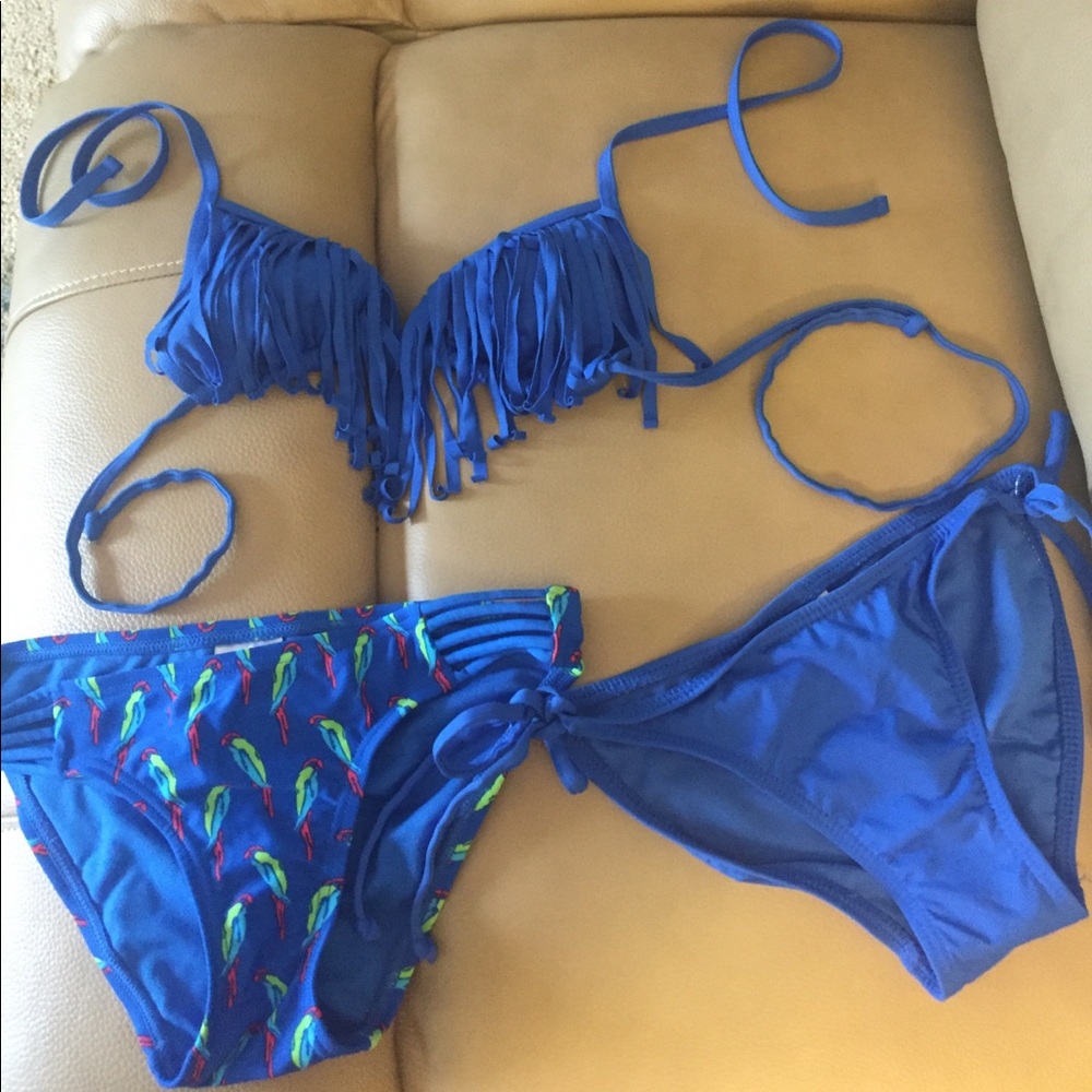 3 Piece Bikini Xhilaration New Women's Jr XS - Picture 1 of 5