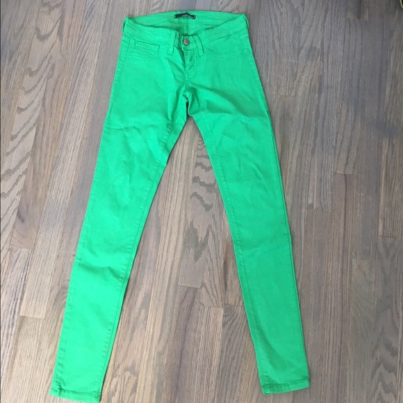 Flying Monkey Green Skinny Jeans - Picture 2 of 4