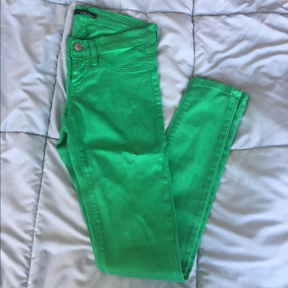 Flying Monkey Green Skinny Jeans - Picture 3 of 4