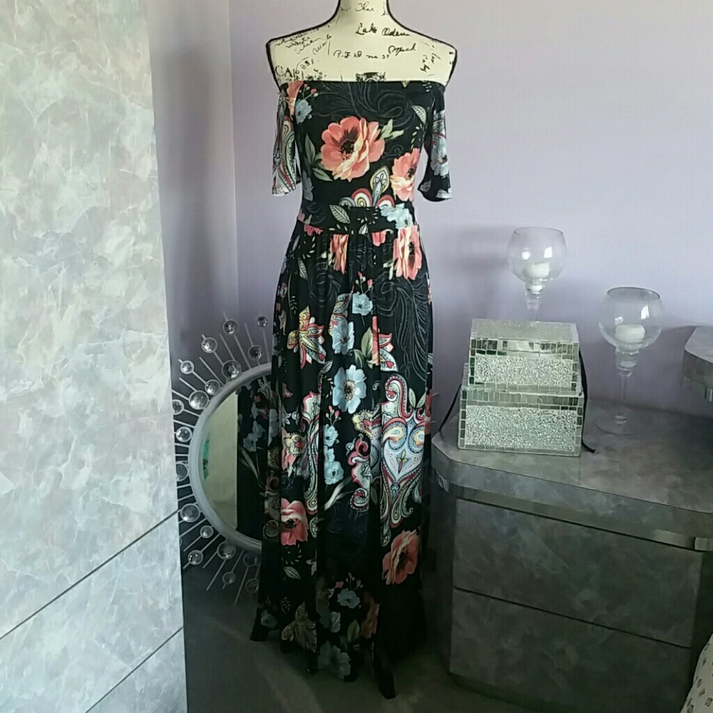 ▪️last 2▪️floral maxi▪️ - Picture 2 of 8