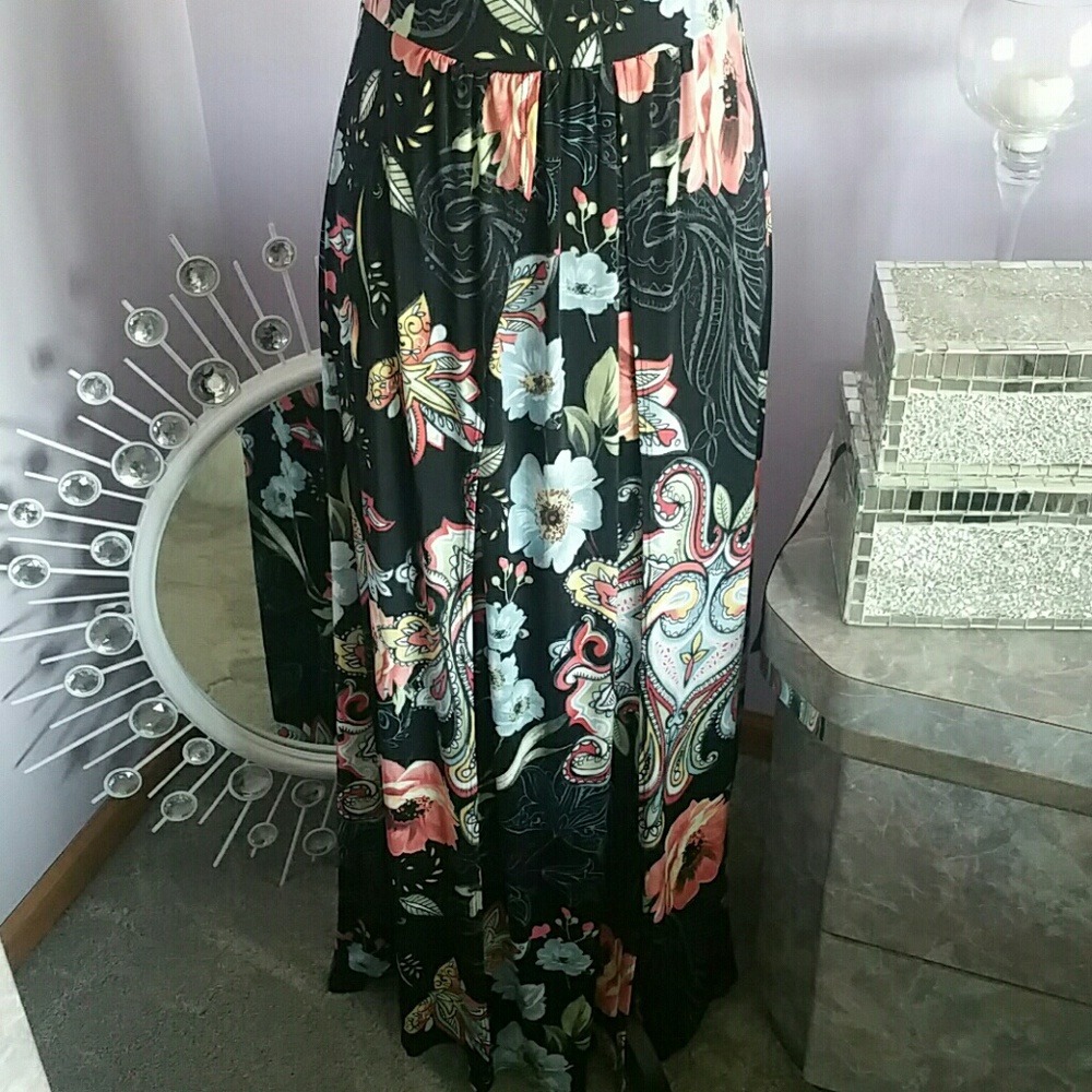 ▪️last 2▪️floral maxi▪️ - Picture 4 of 8