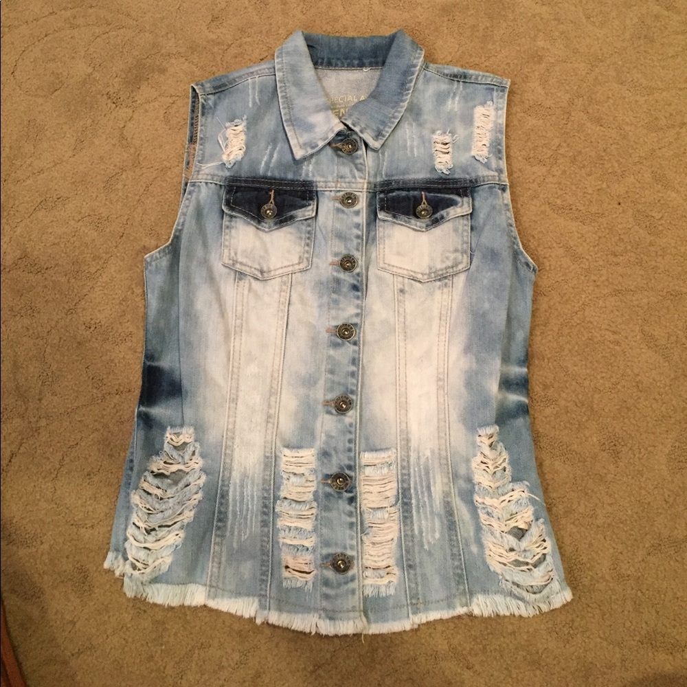 Denim vest