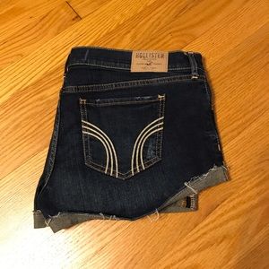 Hollister jean shorts