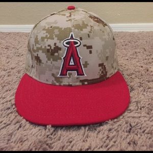Los Angeles Angels New Era 59Fifty Hat Size 7 3/8
