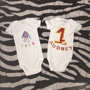 Customizable onesies! Comment below an order! 👍🏻