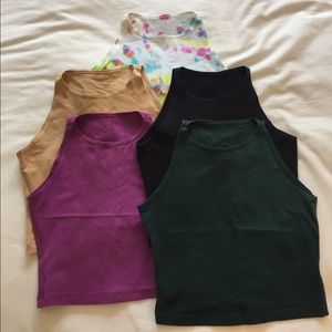 American Apparel Crop Top Medium Tye Dye