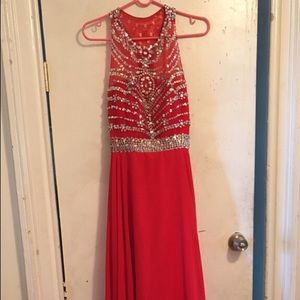 Red Gown