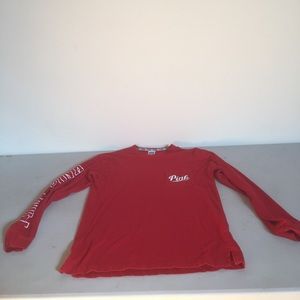 Vs pink long sleeve shirt