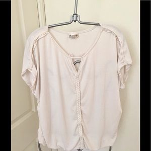 Max Studio Cream shirt