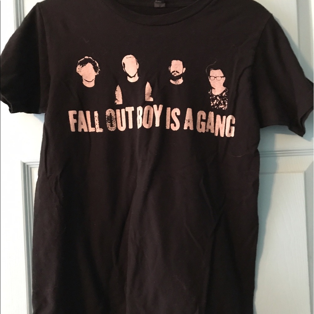 Fall Out Boy Is A Gang T Shirt VERY RARE