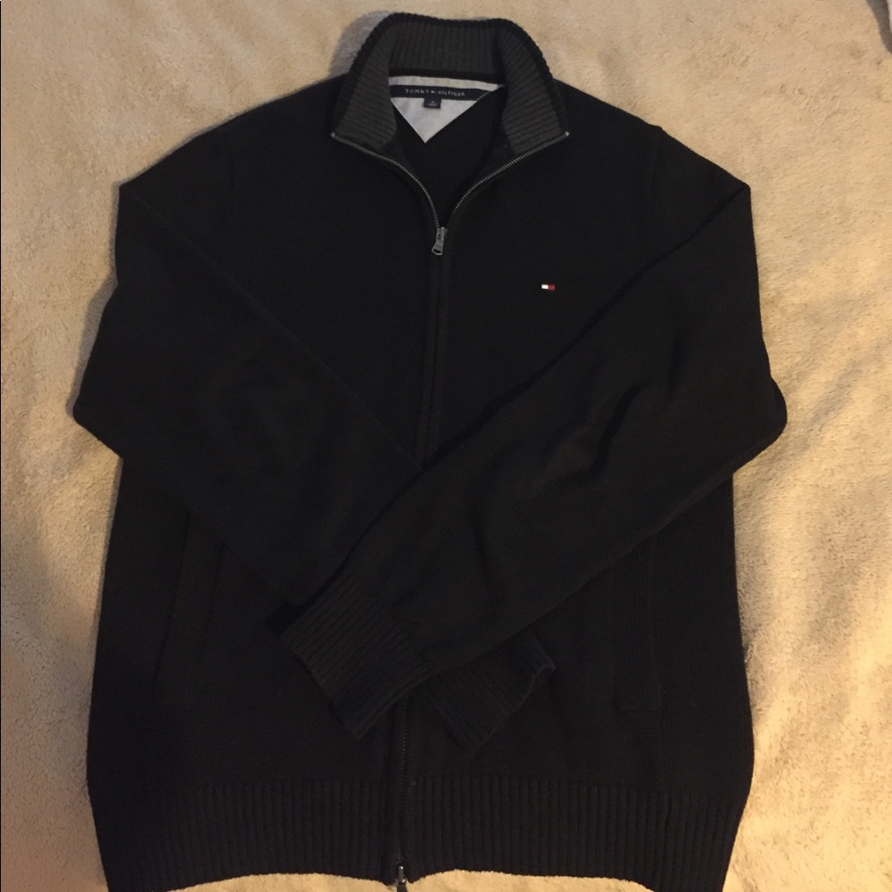 Size medium black Tommy Hilfiger sweater