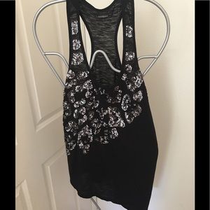 EXPRESS asymmetrical tank top
