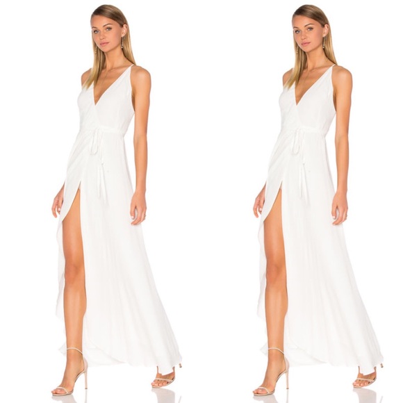 summer wrap maxi dress