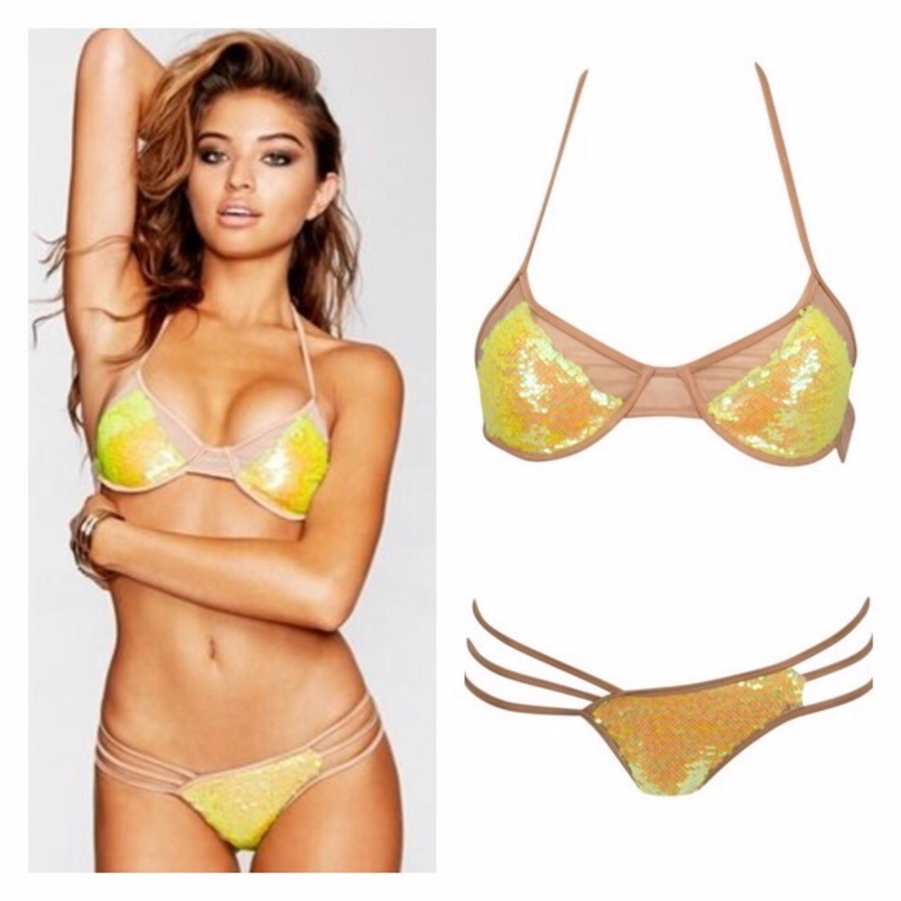 LIMITED EDITION Bech Bunny " RAY OF LIGHT " 👙