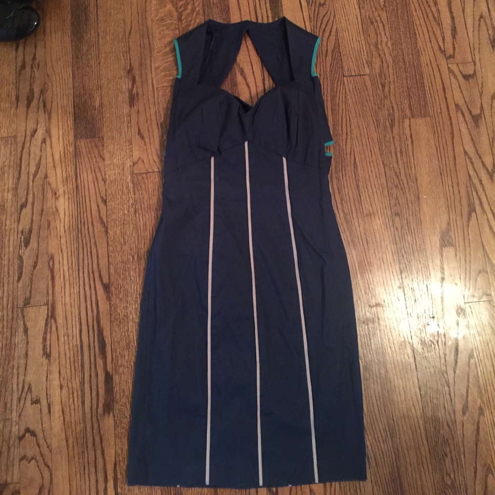 Jessica Simpson dress size 4 blue open back